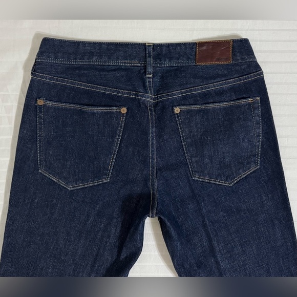 Madewell Bootlegger Jeans Dark Wash Blue Denim Bootcut Women’s 29x31.5 - Picture 5 of 15